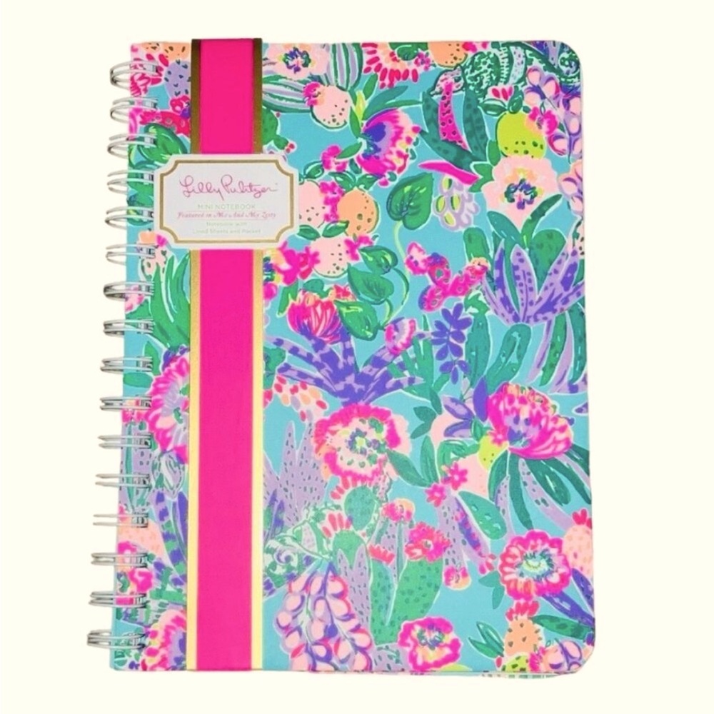 Lilly Pulitzer Mini Notebook Spiral Journal Lined Pages Me and my Zesty NWT